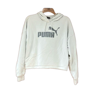 Puma Womens Athletic Cropped Hoodie